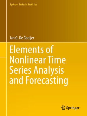 cover image of Elements of Nonlinear Time Series Analysis and Forecasting